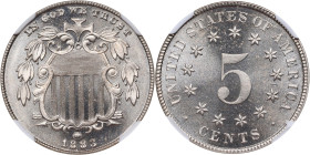 1883 Shield Nickel. Proof-65 (NGC).
