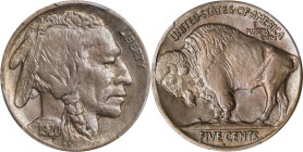 1920-D Buffalo Nickel. MS-62 (PCGS).