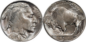 1935-S Buffalo Nickel. MS-64 (PCGS).