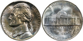 1944-D Jefferson Nickel. MS-67 FS (PCGS).