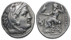 Kings of Macedon, Antigonos I Monophthalmos. AR Drachm, 4.25 g 18.39 mm. As Strategos of Asia, 320-306/5 BC, or king, 306/5-301 BC. In the name and ty...