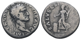 Galba, AD 68 – 69. AR, Denarius. 3.15 g. 17.41 mm. Rome mint, circa July 68 -January 69.
Obv: IMP SER GALBA CAESAR AVG. Bust of Galba, laureate and dr...
