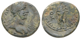 Hadrian? AE. 3.19 g. 18.04 mm.