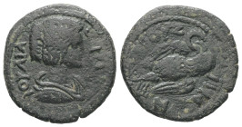 Lydia? Julia Domna. AE. 4.08 g. 19.41 mm.