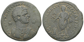 Cilicia, Tarsos, Caracalla, AD 211-217. AE. 20.08 g. 33.26 mm. 
Obv: ΑΥΤ ΚΑΙ Μ ΑΥΡ ϹΕΥΗΡΟϹ [ΑΝΤΩΝΕΙΝΟϹ ϹΕΒ], Π Π. Bust of Caracalla, right, wearing cr...