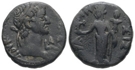 Egypt, Alexandria. Galba, 9 June / 28 August 68. BL, Tetradrachm. 12.06 g. 23.71 mm.
Obv: ΛΟΥΚ ΛΙΒ ΣΟΥΛΠ ΓΑΛΒΑ ΚΑΙΣ ΣΕΒ ΑΥΤ, L Α. Laureate head of Gal...