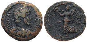 Egypt, Alexandria. Hadrian, AD 131/2. BL, Tetradrachm. 12.72 g. 30.03 mm.
Obv: ΑΥΤ ΚΑΙ ΤΡΑΙ ΑΔΡΙΑ ϹΕΒ.Laureate draped and cuirassed bust of Hadrian, ...
