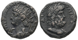 Egypt, Alexandria. Nero, AD 66/67. BL, Tetradrachm. 13.70 g. 24.21 mm.
Obv: ΝΕΡΩ ΚΛΑΥ ΚΑΙΣ ΣΕΒ ΓΕΡ ΑΥ, LΙΓ. Radiate bust of Nero with aegis, left.
R...