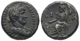Egypt, Alexandria. Hadrian, AD 133/4. BL, Tetradrachm. 13.82 g. 23.28 mm.
Obv: ΑΥΤ ΚΑΙϹ ΤΡΑΙΑΝ ΑΔΡΙΑΝΟϹ ϹΕΒ.Laureate draped and cuirassed bust of Had...