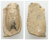 Lead plaque with bee motif
Lead plaque featuring a raised depiction of a bee. The reverse is flat and plain.
Weight: 7.95 g.
Diameter: 25.65 mm.