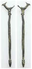 Roman (?) bronze hair pin (AD 2nd–3rd centuries)
Weight: 12.76 g. 
Diameter: 110.34 mm.