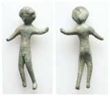 Bronze figure of Aphrodite (?)
Weight: 30.33 g. 
Diameter: 65.97 mm.