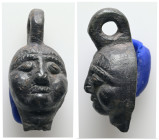 Roman bronze appliqué
Weight: 39.91 g. 
Diameter: 44.04 mm.
