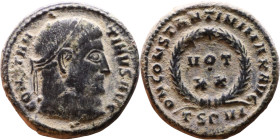 Constantinus I (306-337) follis. Obv: Cuirassed bust of emperor Rev: VOT XX

19mm 4,77g