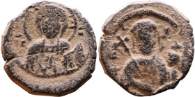Alexius I (1081-1118) Anonymous Follis. Obverse: IC-XC to left and right of Christ, nimbate, bust facing, right hand raised, book of gospels in left, ...