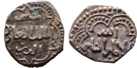 Seljuk (1037–1157) Silver coin. Obverse: Arabic inscription. Reverse: Arabic inscription

10mm 1,51g