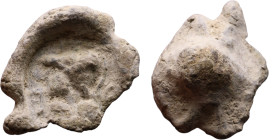 Late Roman / Byzantine period - Lead seal

20mm 4,21g