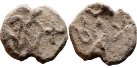 Late Roman / Byzantine period - Lead seal

16mm 5,15g