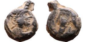 Parthian bronze coin

13mm 3,43g