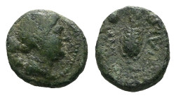 Lucania, Paestum Uncia circa 218-201 - From the E.E. Clain-Stefanelli collection.