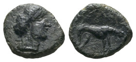 Sicily, Segesta Bronze circa 390-380