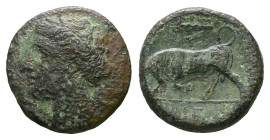 Sicily, Syracuse Bronze circa 275-215