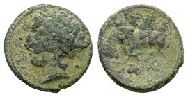 Sicily, Syracuse Bronze circa 275-215
