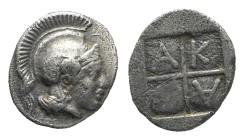 Macedonia, Acanthus Diobol circa 460-430