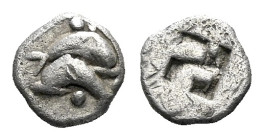 Island of Thrace, Thasos Obol circa 435-411