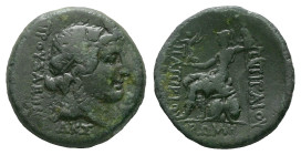 Bithynia, Nicea C. Papirius Carbo. Procurator, 62-59 Bronze circa 62-59 - Ex CNG e-sale 562, 333.
