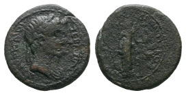 Ionia, Smyrna Octavian as Augustus, 27 BC – 14 AD Bronze circa 27 BC - AD 14