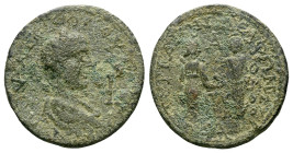 Pamphilia, Perge Valerian I, 253-260 Bronze circa 253-260 - From the E.E. Clain-Stefanelli collection.