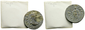 Pamphilia, Perge Gallienus, 253-268 Bronze circa 253-268 - From the E.E. Clain-Stefanelli collection. Sold with original collector's ticket.