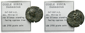 Coele-Syria, Damascus Philip II caesar, 244-247 Bronze circa 244-247 - Ex Naville Numismatics sale 95, 321. From the Lindgren collection. Sold with co...