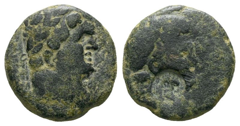 Phoenicia, Tyre Pseudo-automous issues Bronze circa II century, Æ 22.00 mm., 11....