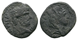 Mesopotamia, Carrhae Caracalla, 198-217 Bronze circa 198-217