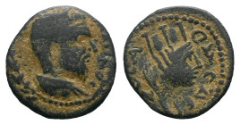 Mesopotamia, Edessa Macrinus, 217-218 Bronze circa 217-218