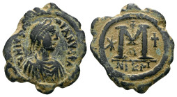 Justinian I, 527-565 Follis Nicomedia circa 527-565