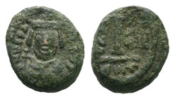 Heraclius with Heraclius Constantine, 610-641 Decanummium Catania circa 610-641