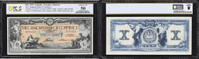 CANADA--CHARTERED BANKS. Canadian Bank of Commerce. 10 Dollars, 2.1.1917. CH #75-16-04-12a. PCGS Banknote About Uncirculated 50.
