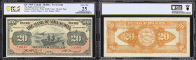 CANADA--CHARTERED BANKS. Bank of Nova Scotia. 20 Dollars, 2.1.1929. CH #550-28-22. PCGS Banknote Fine 25.
