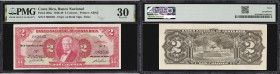 COSTA RICA. Lot of (7). Banco Nacional de Costa Rica. 2 Colones, 18.9.1946. P-203a. PMG Very Fine 30 to Choice Uncirculated 63.