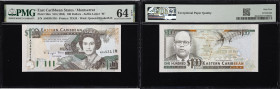 EAST CARIBBEAN STATES / MONTSERRAT. Eastern Caribbean Central Bank. 100 Dollars, ND (1993). P-30m. PMG Choice Uncirculated 64 EPQ.