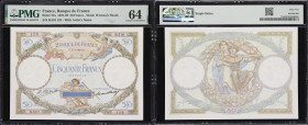 FRANCE. Banque de France. 50 Francs, 21.5.1927. P-77a. PMG Choice Uncirculated 64.