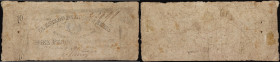 ARGENTINA. Estados de Buenos Ayres. 10 Pesos, 25.5.1858. P-S431. Poor.