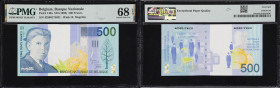 BELGIUM. Banque Nationale de Belgique. 500 Francs, ND (1998). P-149a. PMG Superb Gem Uncirculated 68 EPQ.