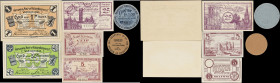 BELGIUM. Lot of (7). Mixed Banks. Mixed Denominations, Mixed Dates. P-Unlisted. About Uncirculated to Uncirculated.