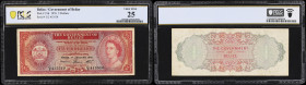BELIZE. Government of Belize. 5 Dollars, 1.1.1976. P-35b. PCGS Banknote Very Fine 25.