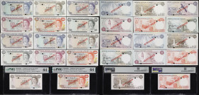 BERMUDA. Lot of (14). Bermuda Monetary Authority. 1, 5, 10, 20, 50 and 100 Dollars, 1978-1984 (ND 1985). P-28CS1, 29CS1, 30CS1, 31CS1, 32CS1 & 33CS1. ...