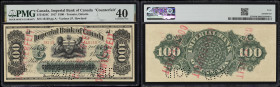 CANADA--CHARTERED BANKS. Imperial Bank of Canada. 100 Dollars, 2.1.1917. CH #375-16-24C. Contemporary Counterfeit. PMG Extremely Fine 40.